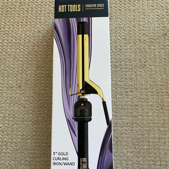 Hot Tools Signature Series 1" Gold Curling Iron/Wand - Picture 7 of 13